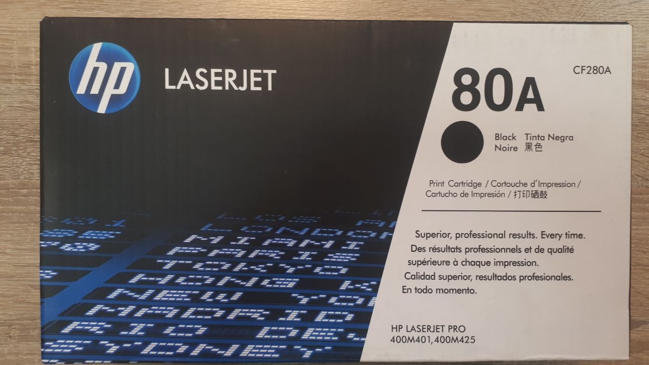 HP 80A Laserjet Toner Cartridge