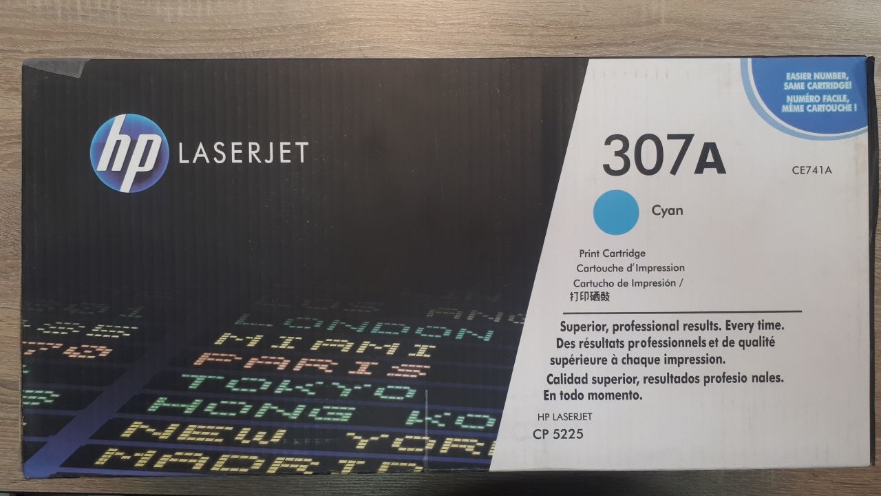 HP 307A (Cyan) Laserjet Toner Cartridge