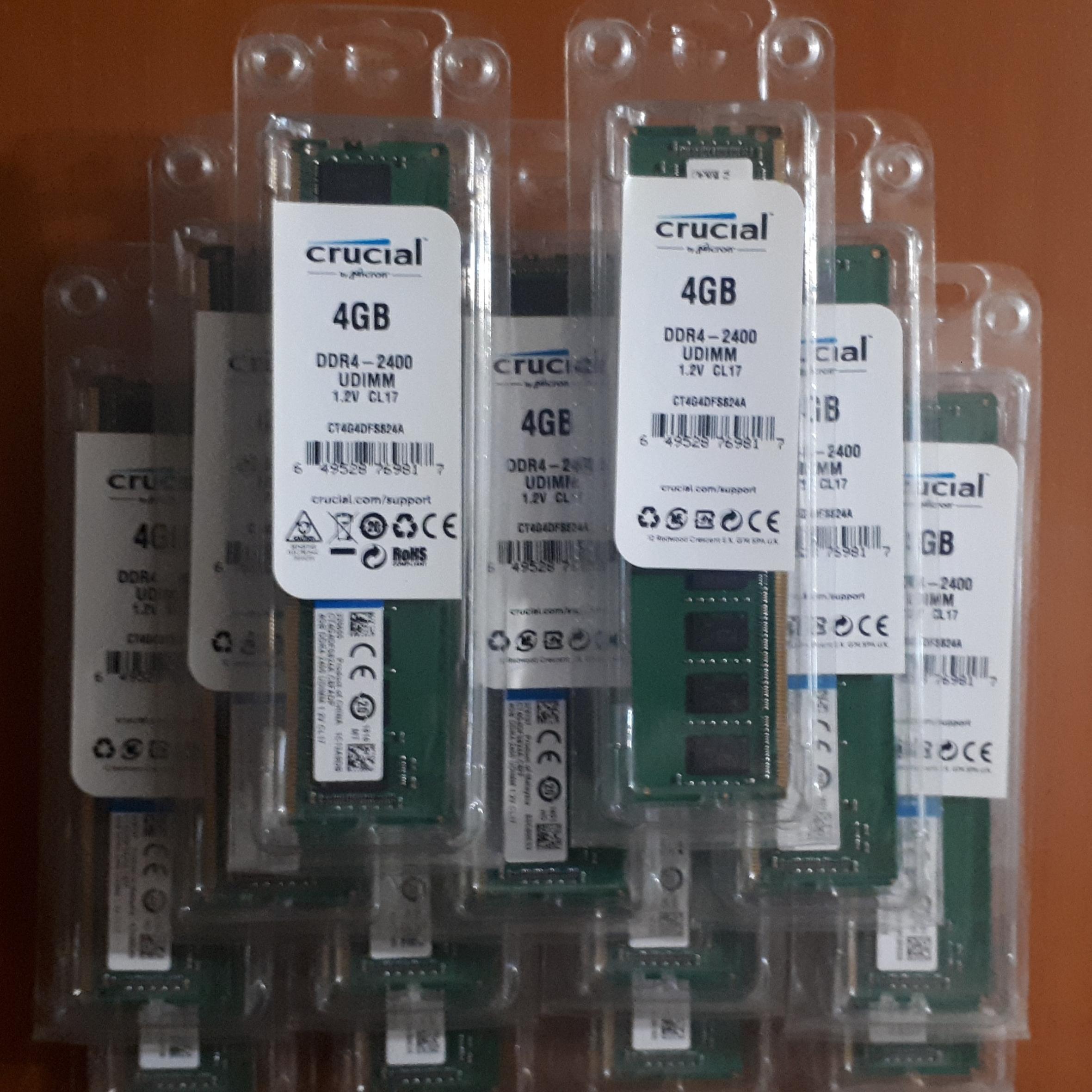 رم Crucial DDR4 4GB 2400
