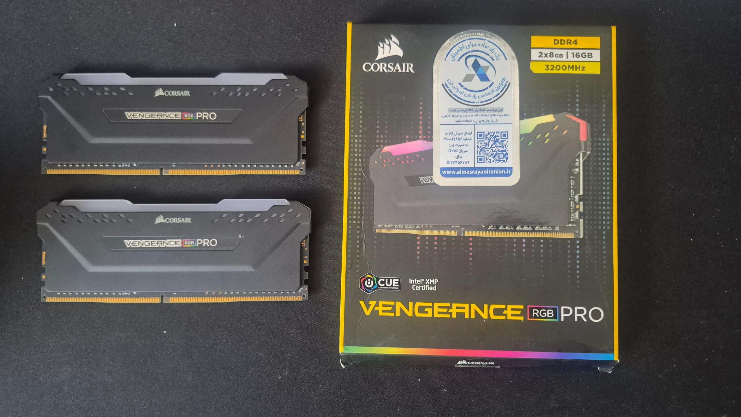 Corsair 16GB Vengeance Pro RGB DDR4 3200 CL16