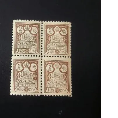 بلوک قاجار محرابی دو شاهی بدون چسب