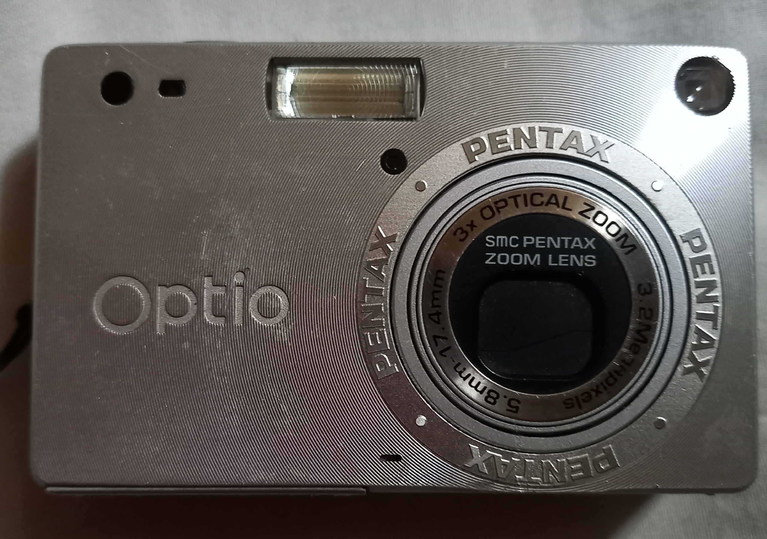 دوربین دیجیتال Pentax Optio S اصلی توضیحات دارد