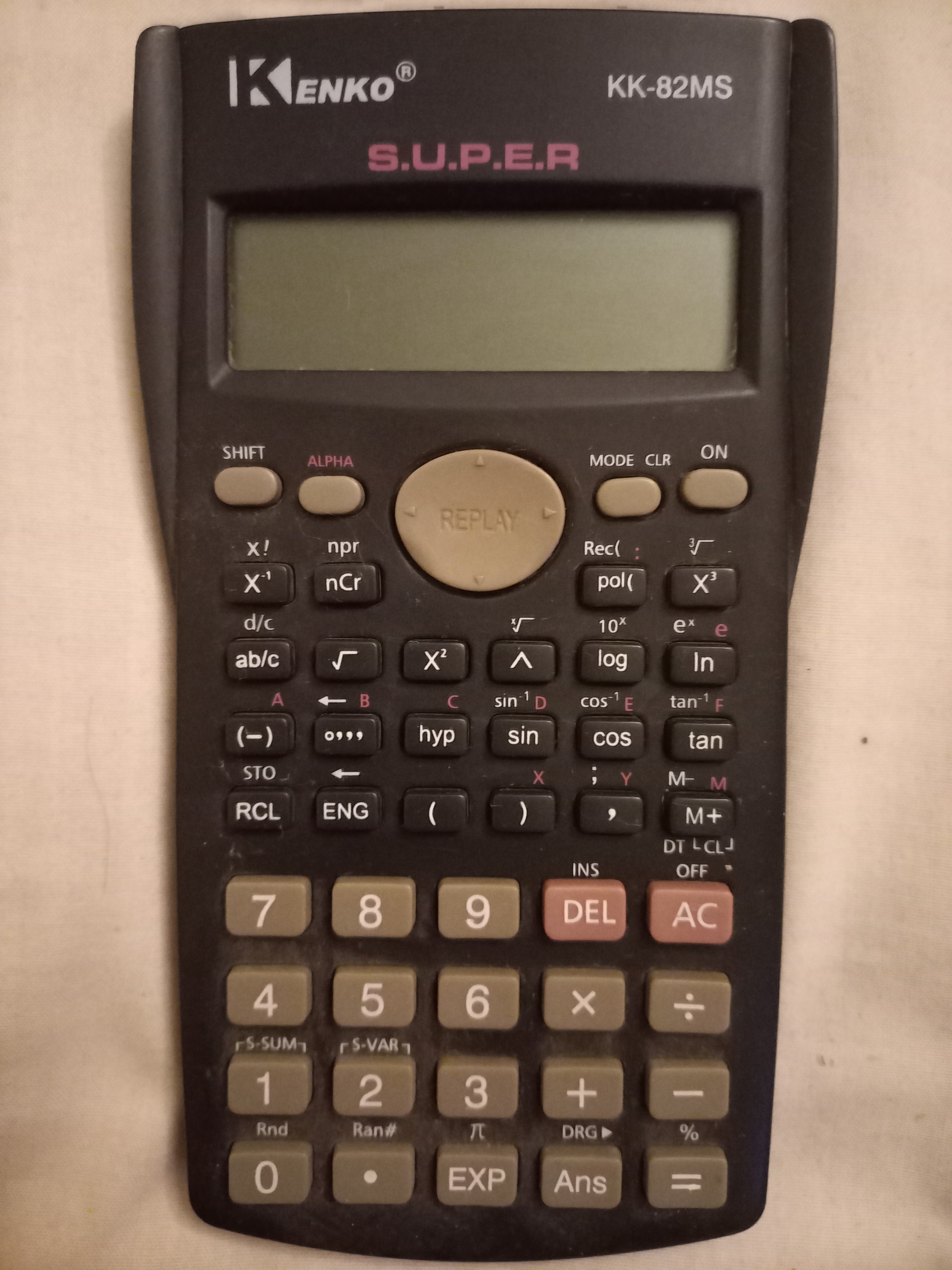 ماشین حساب مهندسی Kenko KK-82MS S.U.P.E.R توضیحات