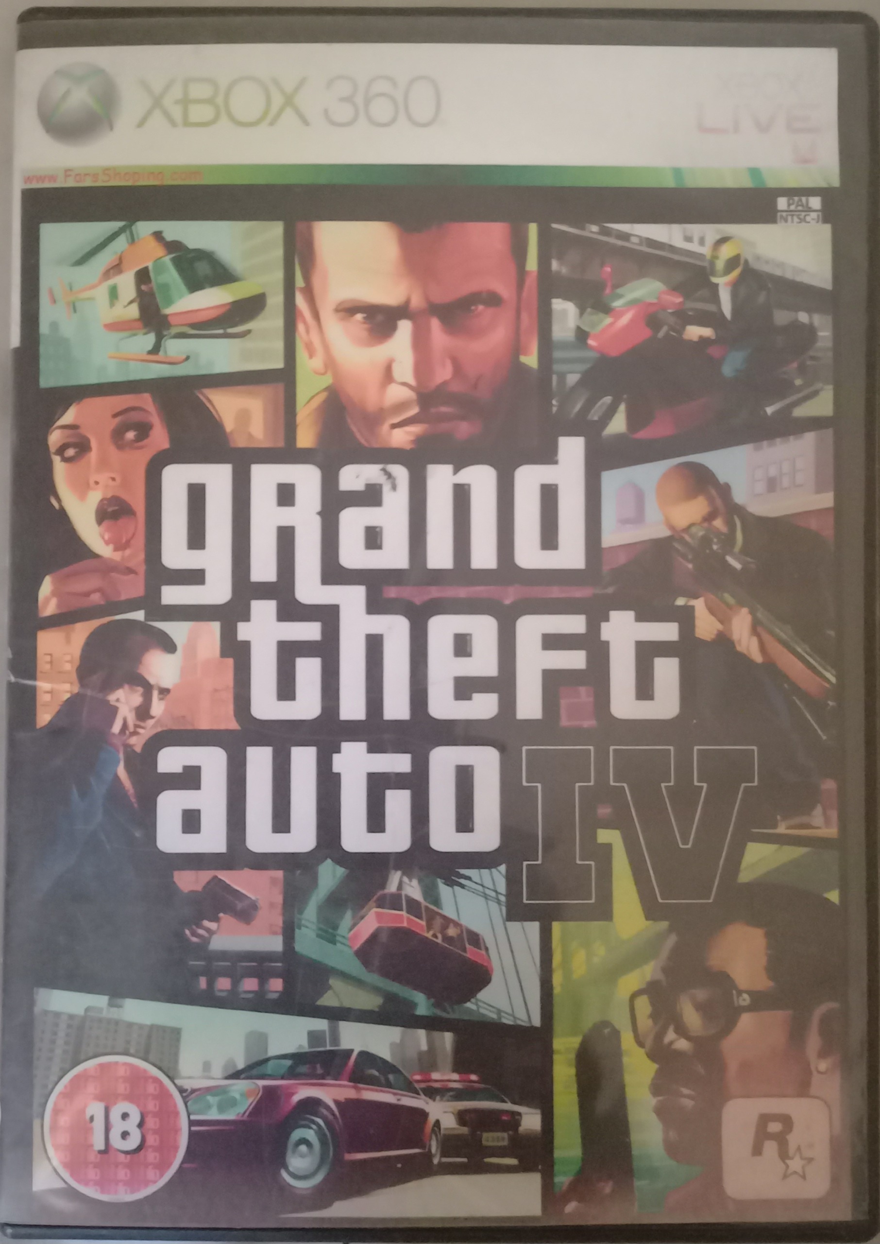 GTA IV اورجینال XBOX 360 | Grand Theft Aut توضیحات