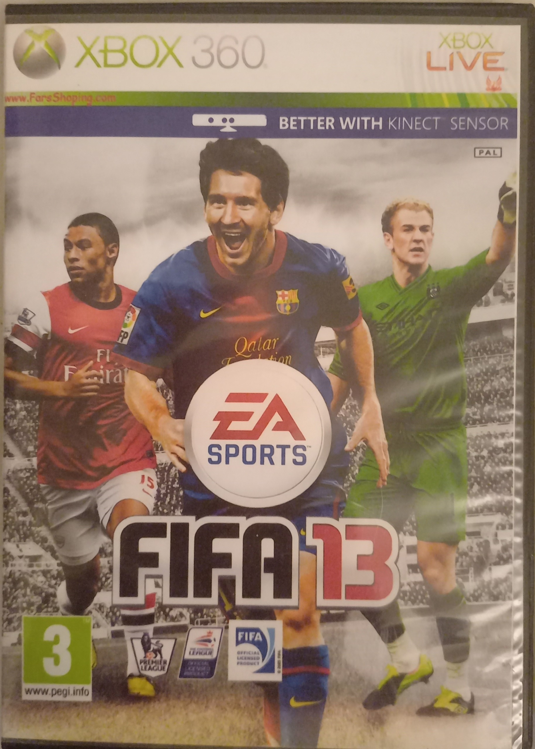 FIFA 13 اورجینال XBOX 360 PAL توضیحات
