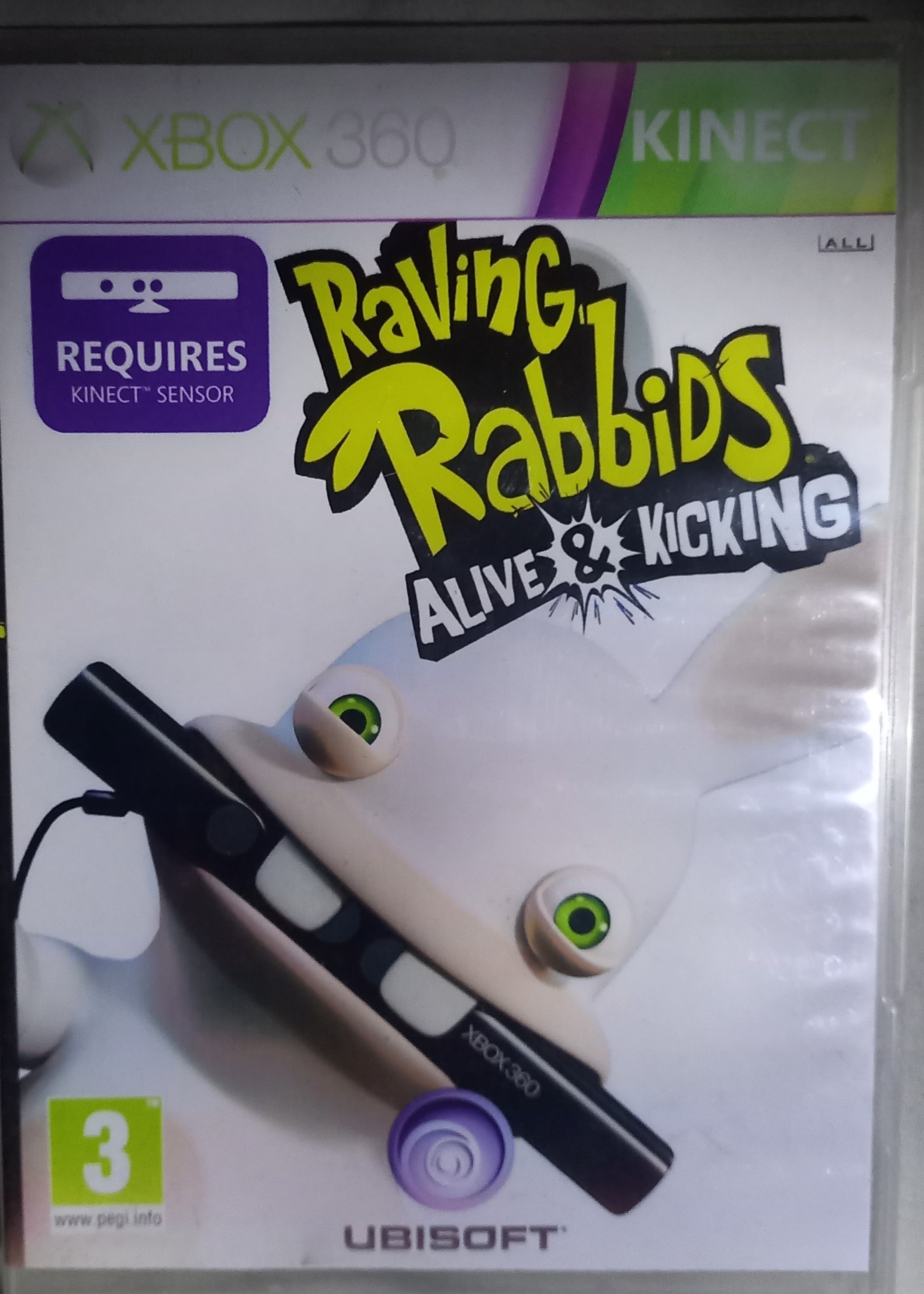XBOX 360 RAVING RABBIDS ALIVE KICKING توضیحات