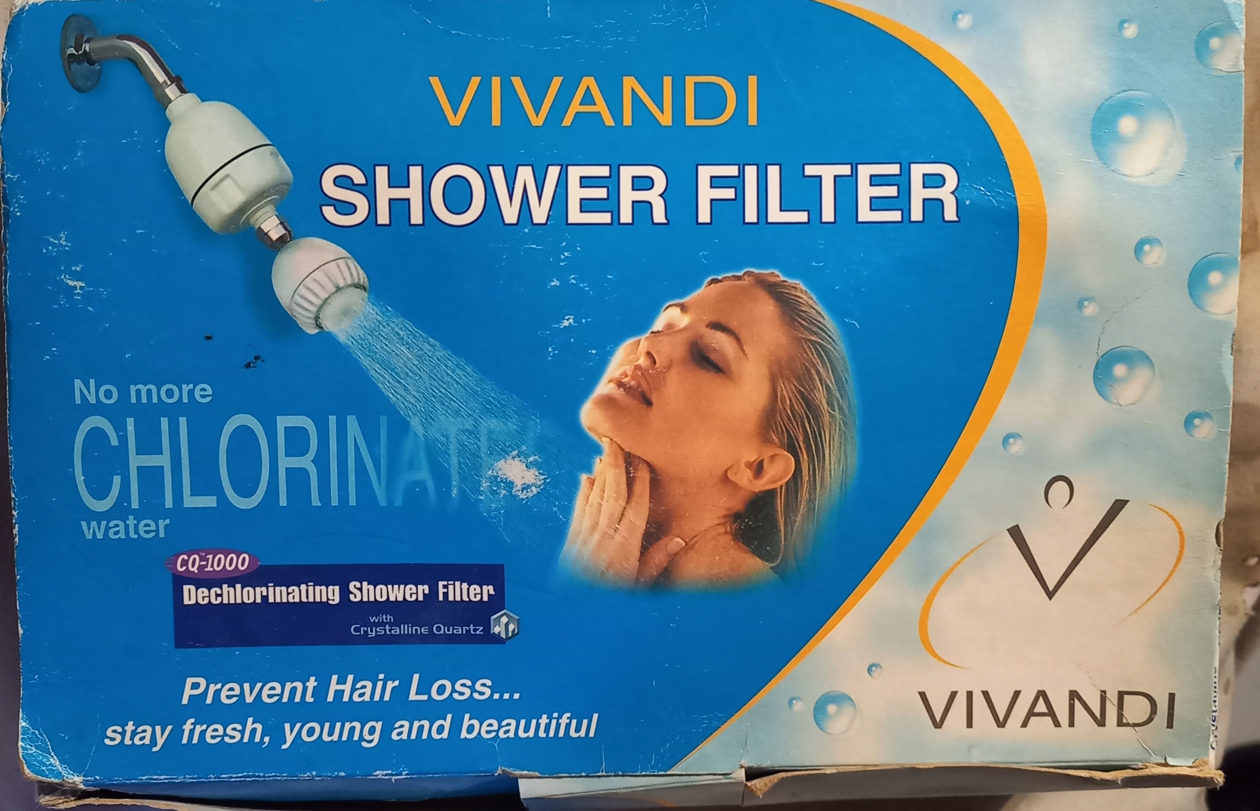 فیلتر آب دوش VIVALDI CQ-1000 آمریکایی توضیحات