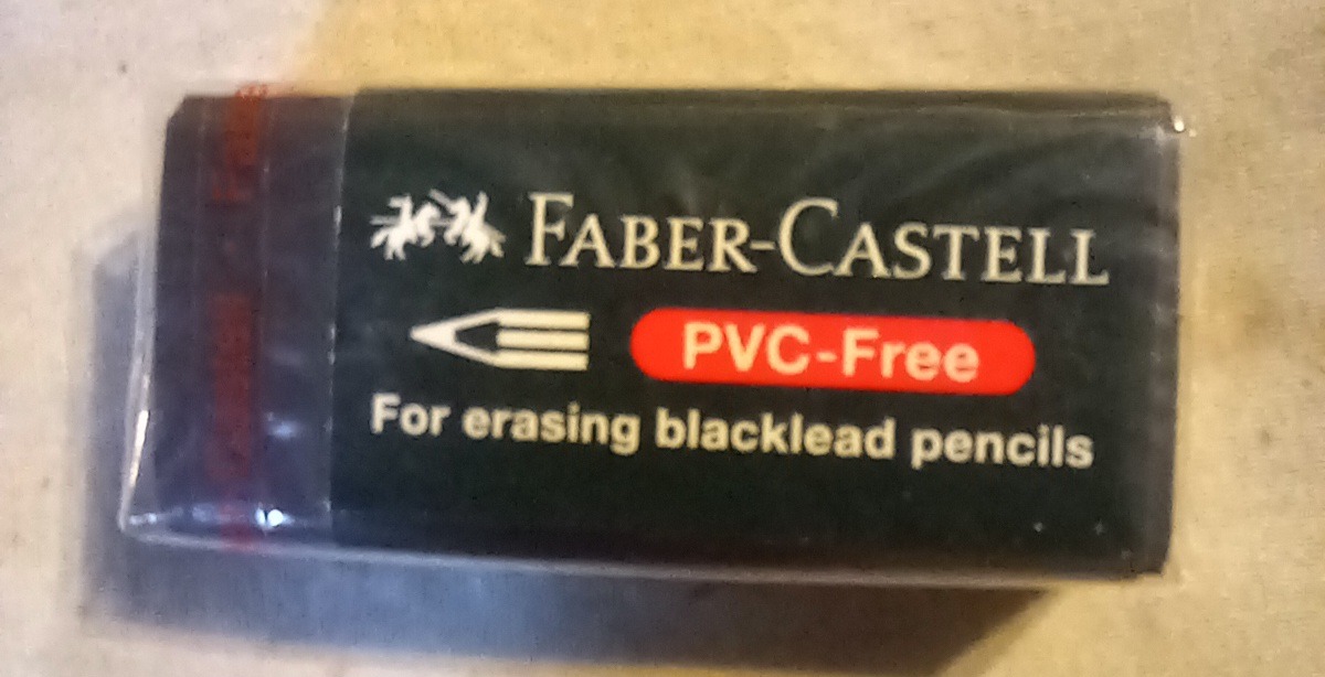 پاک کن مشکی فابرکاستل PVC-Free اصل نو توضیحات
