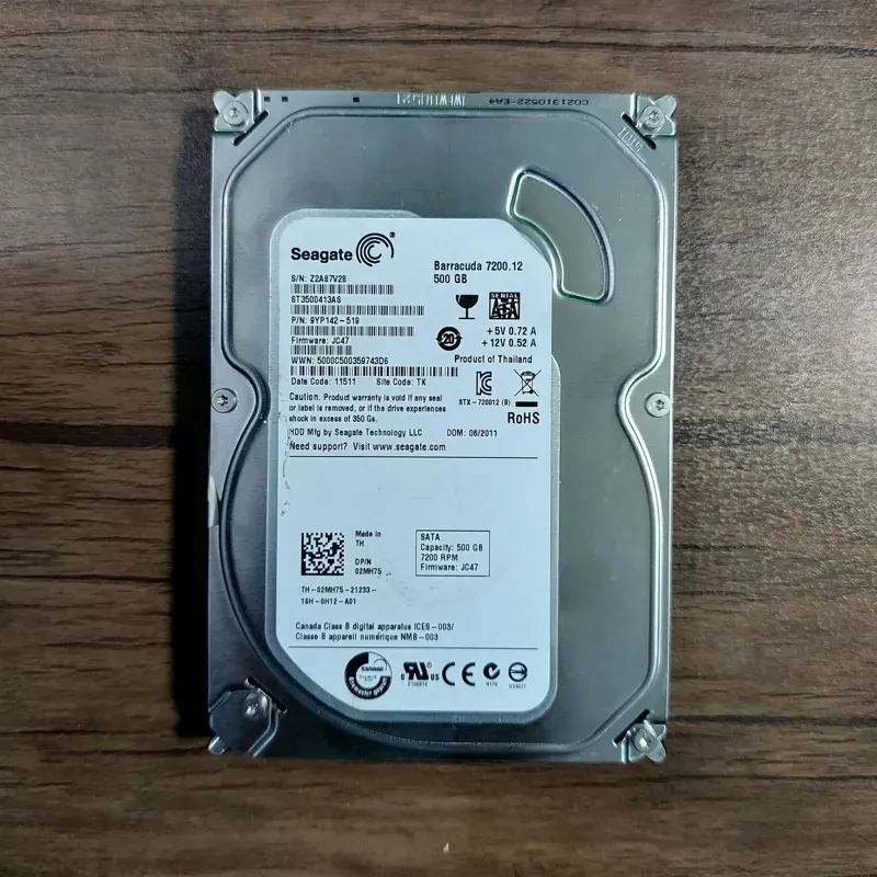 هارد 500 گیگ دسکتاپی استوک