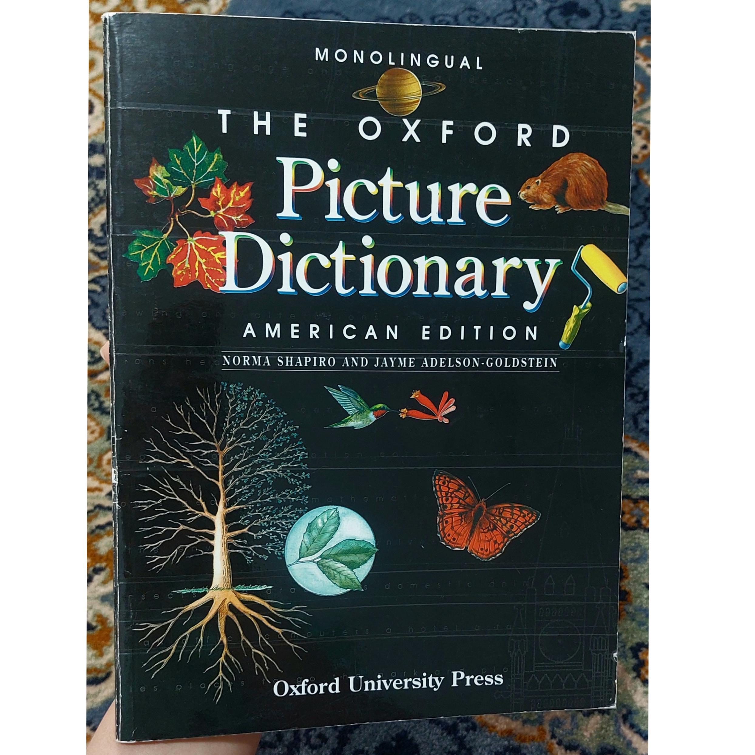 The Oxford picture dictionary تمام گلاسه