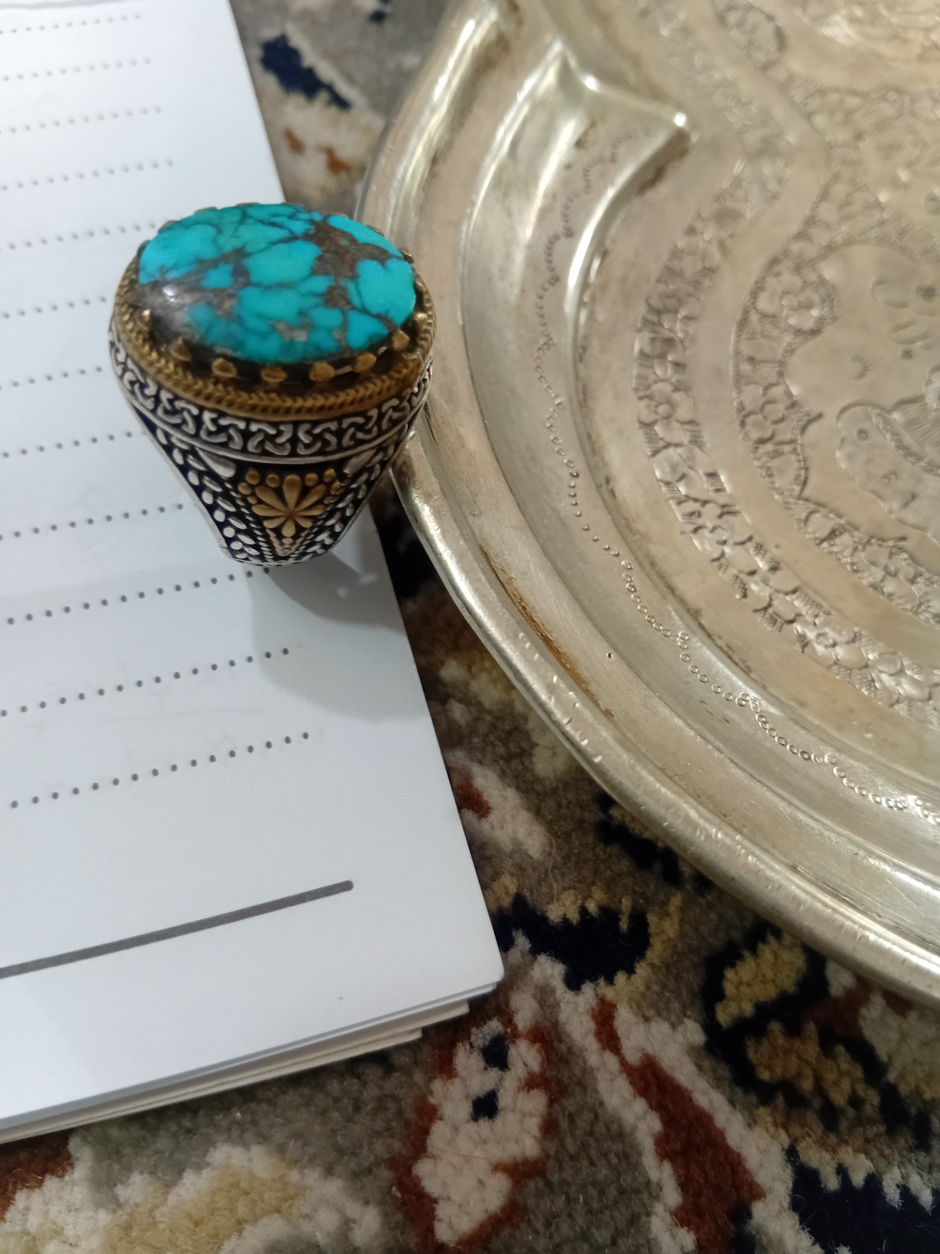 انگشتر فیروزه نیشابور