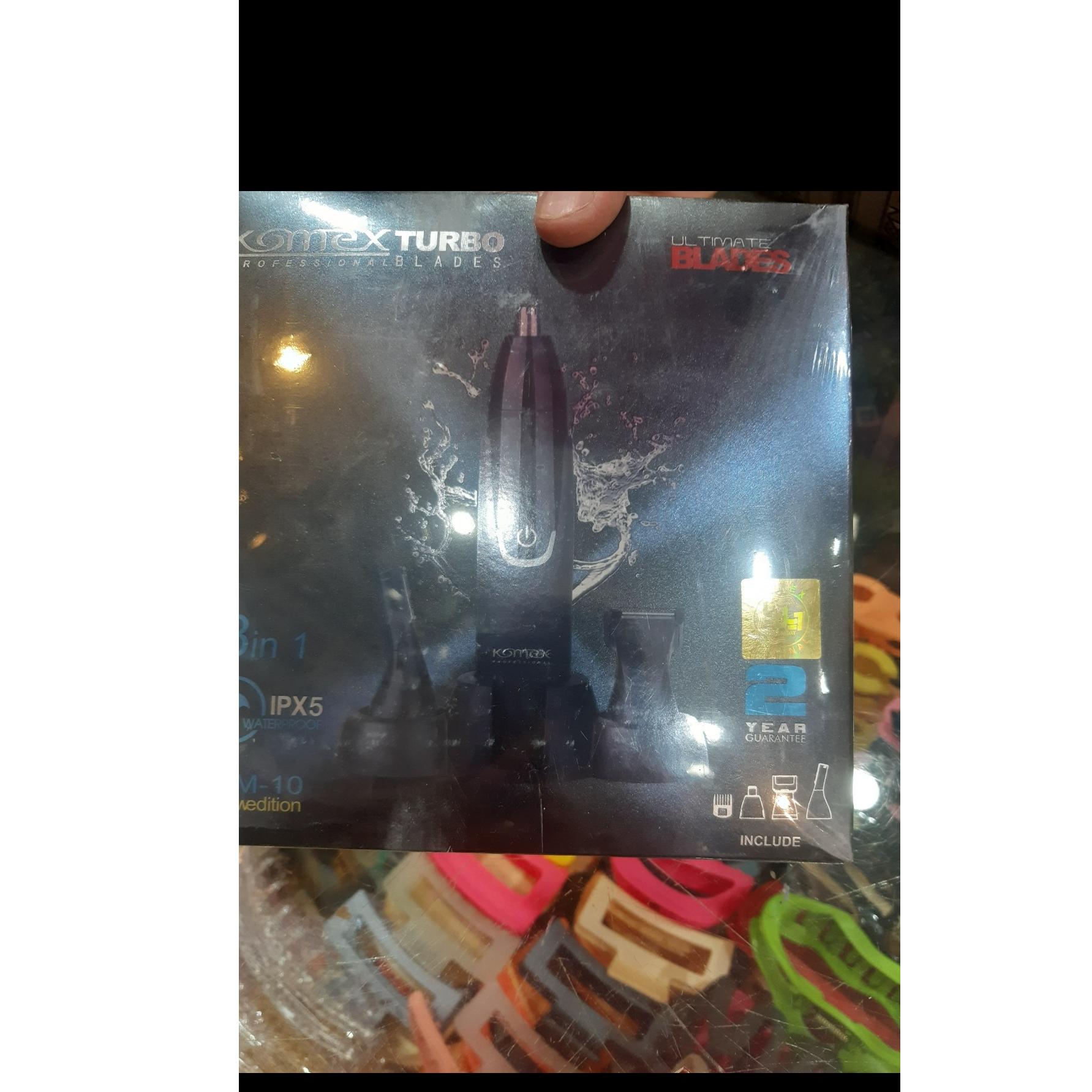 موزن گوش و بینی 3کاره شارژی کومکسkm.10(اکبند،نو)
