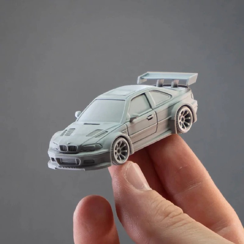 کیت کارت کلکسیونی سه بعدی خاص BMW E46 GTR
