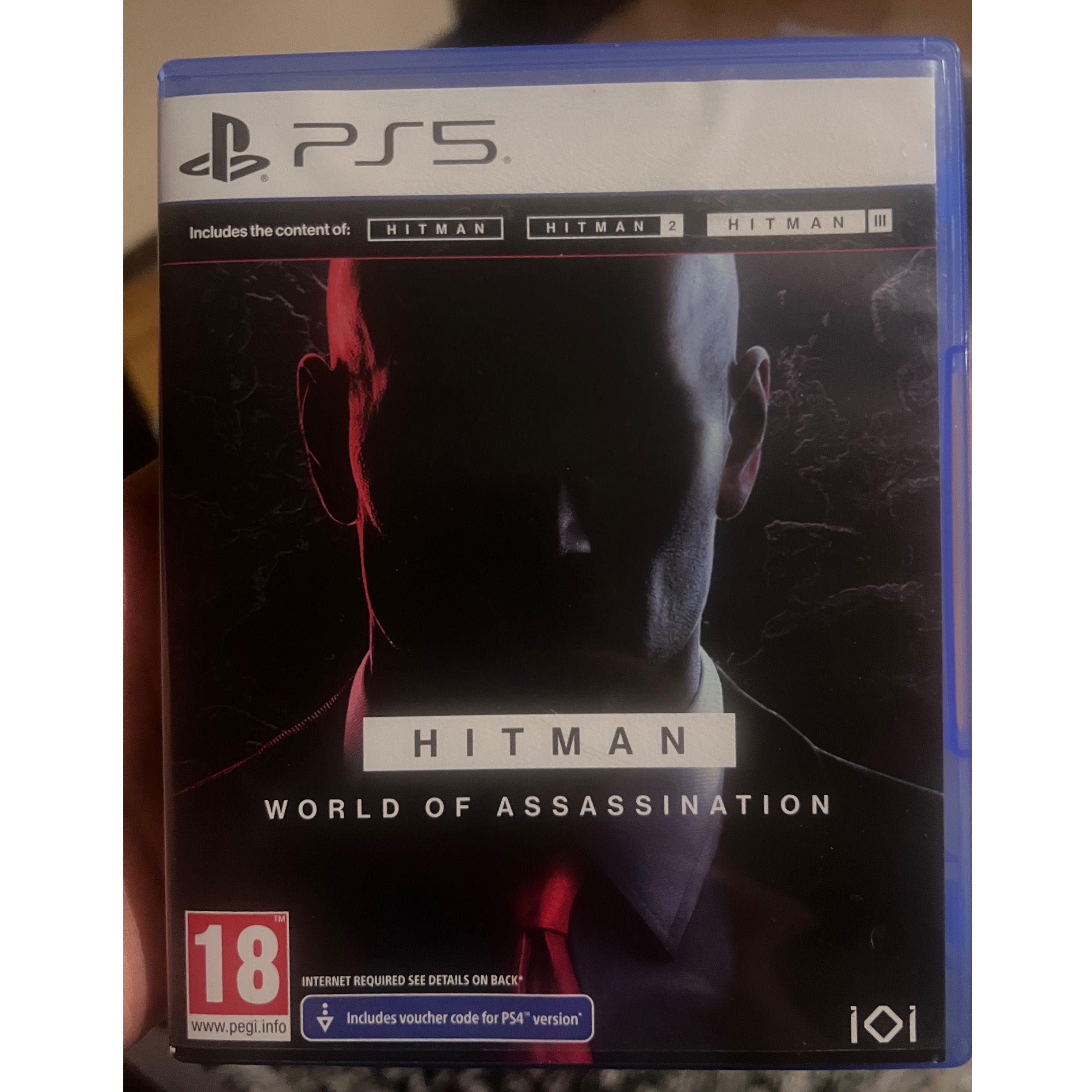 دیسک بازی hitman world of assassination PS5