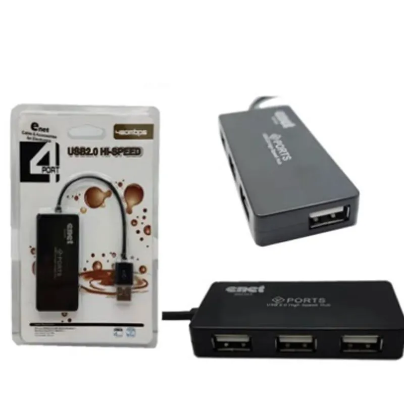 هاب 4 پورت USB20 کابل کوتاه