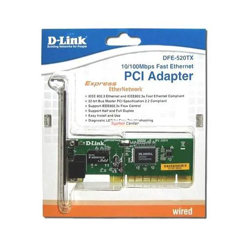 کارت شبکه d-link dfe-520tx