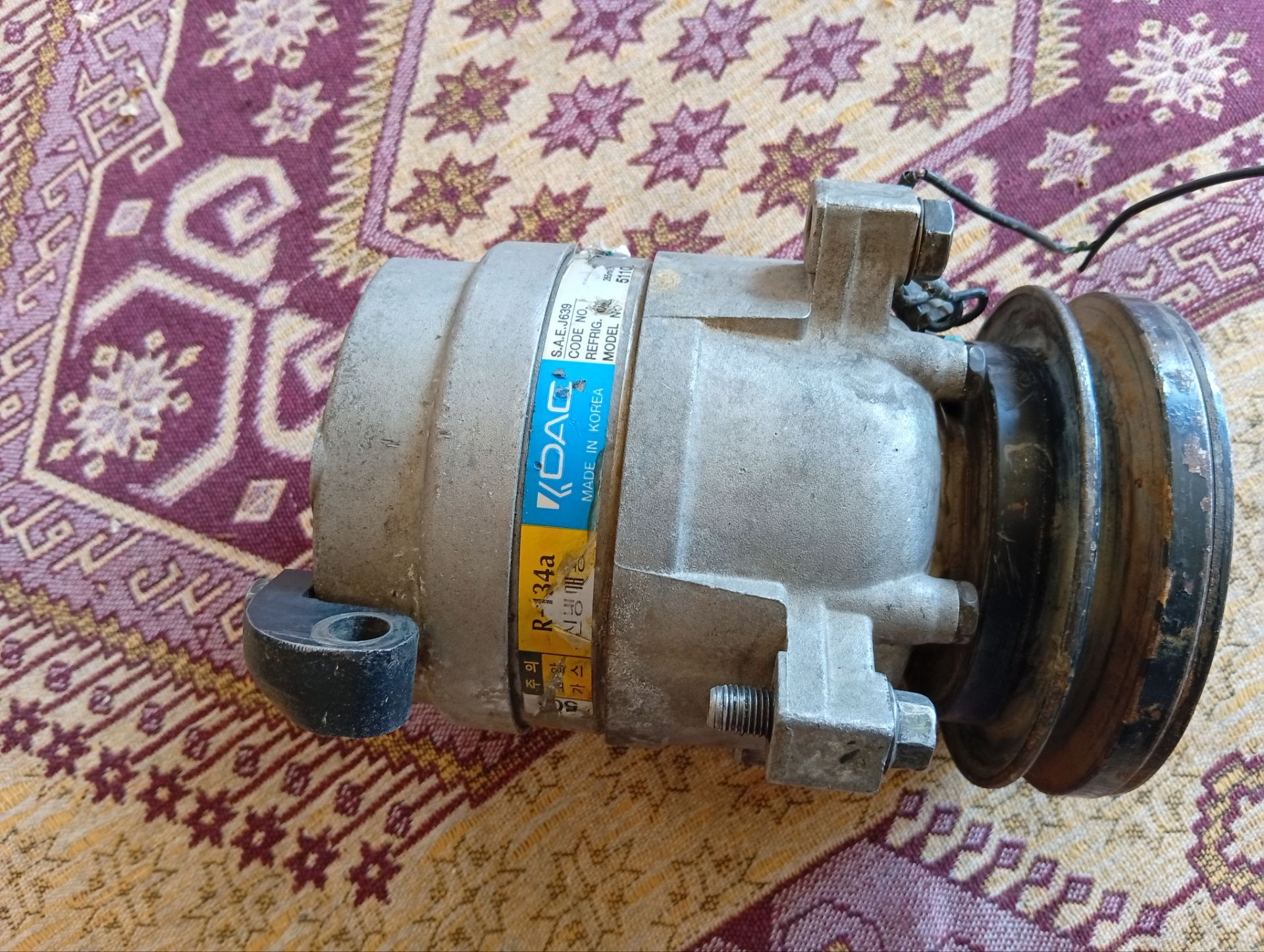 کمپرسور کولر پراید