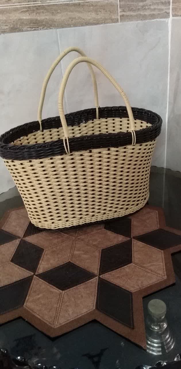 سبد پیک نیک دست بافت