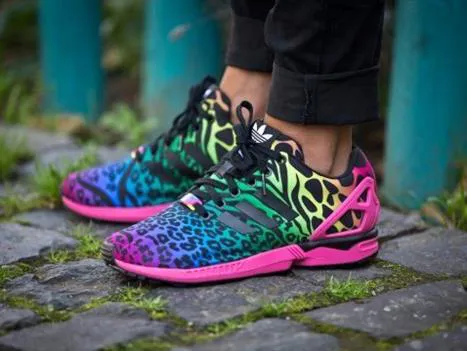 レインボー Zx Flux Adidas Rainbow Sneaker Flux Sneakers Adidas Zx Flux