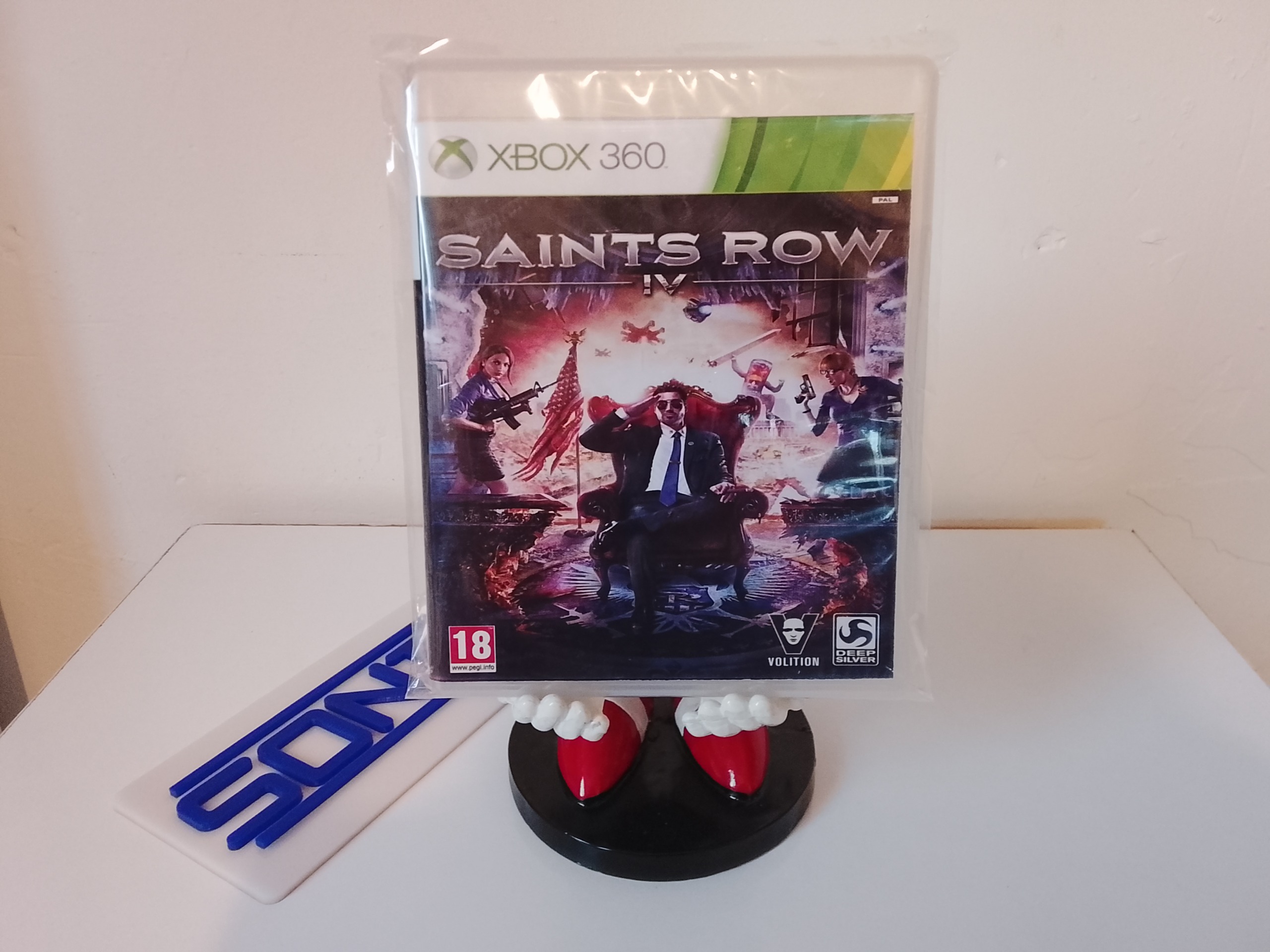 دیسک بازی Saints Row IV ایکس باکس 360 برنرمکس