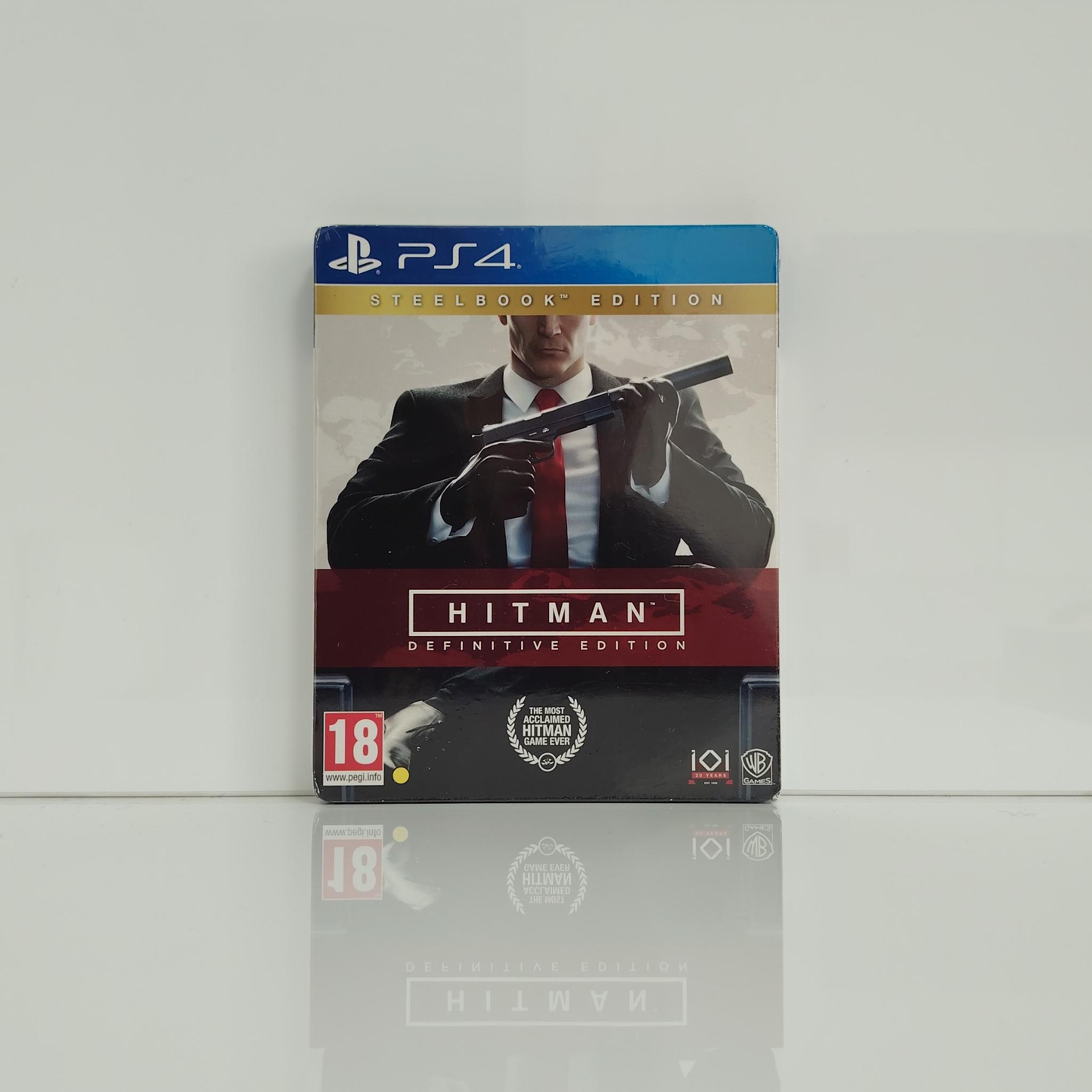 Hitman Definitive Edition Steel Book Edition PS4