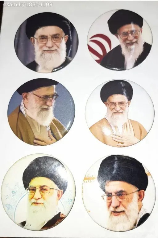 پیکسل های با تصویر امام رهبر جمهوری اسلامی ایران