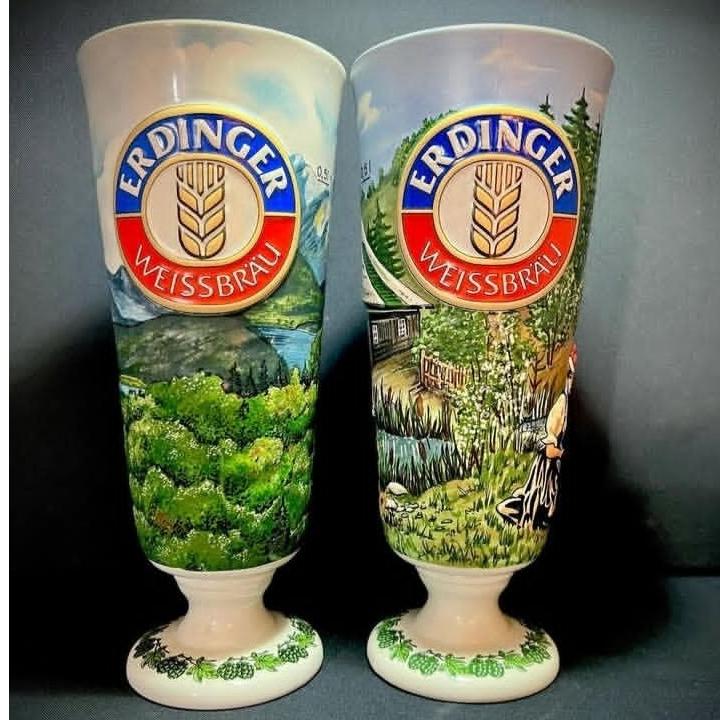 جفت آبجوخوری خاص آنتیک آلمانی 23سانت