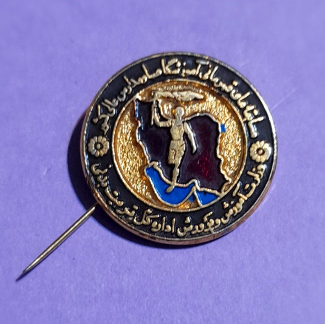 نشان سینه مسابقات آموزشگاهها دوره پهلوی