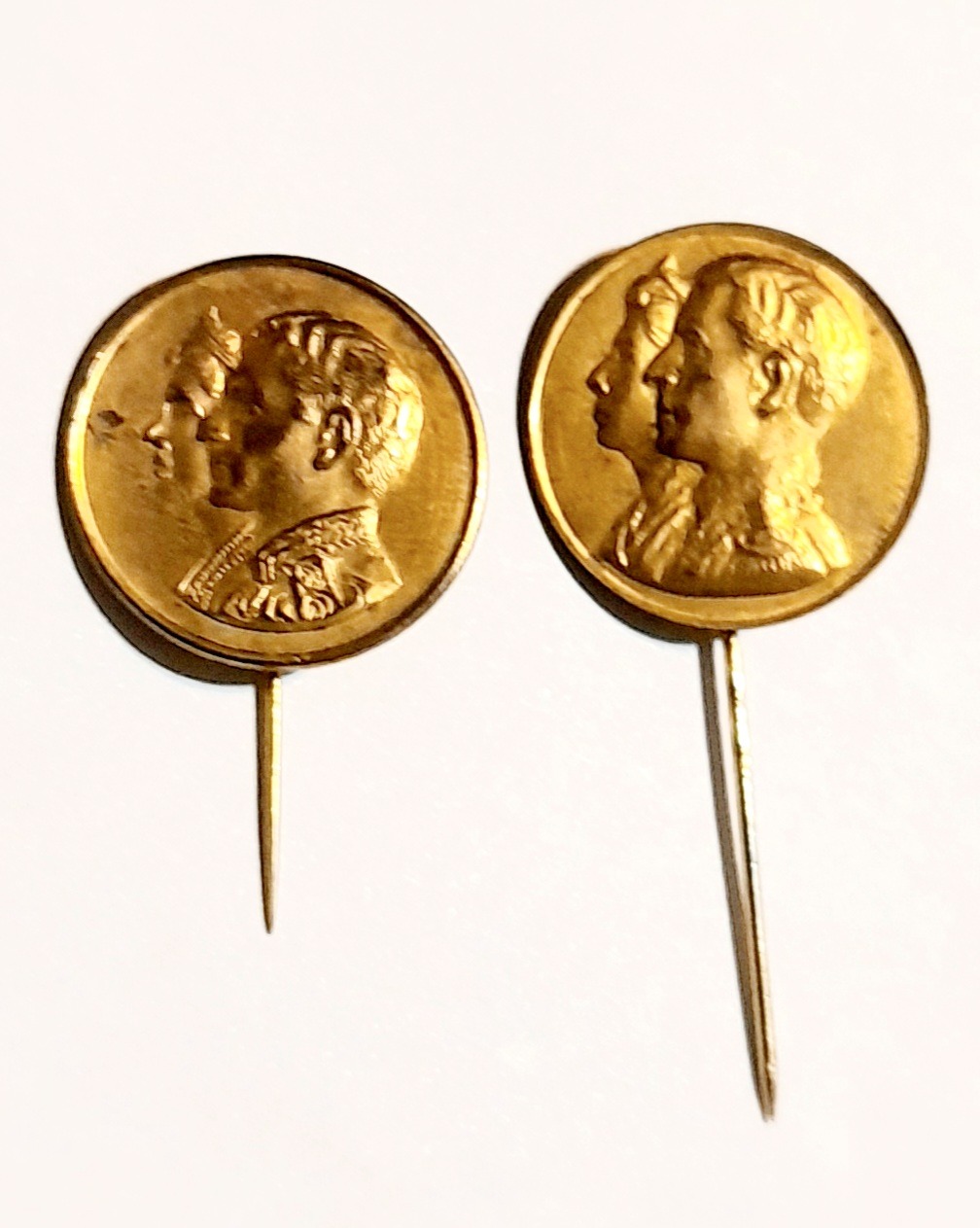 جفت نشان سینه شاه و ثریا صورت بزرگ و کوچک