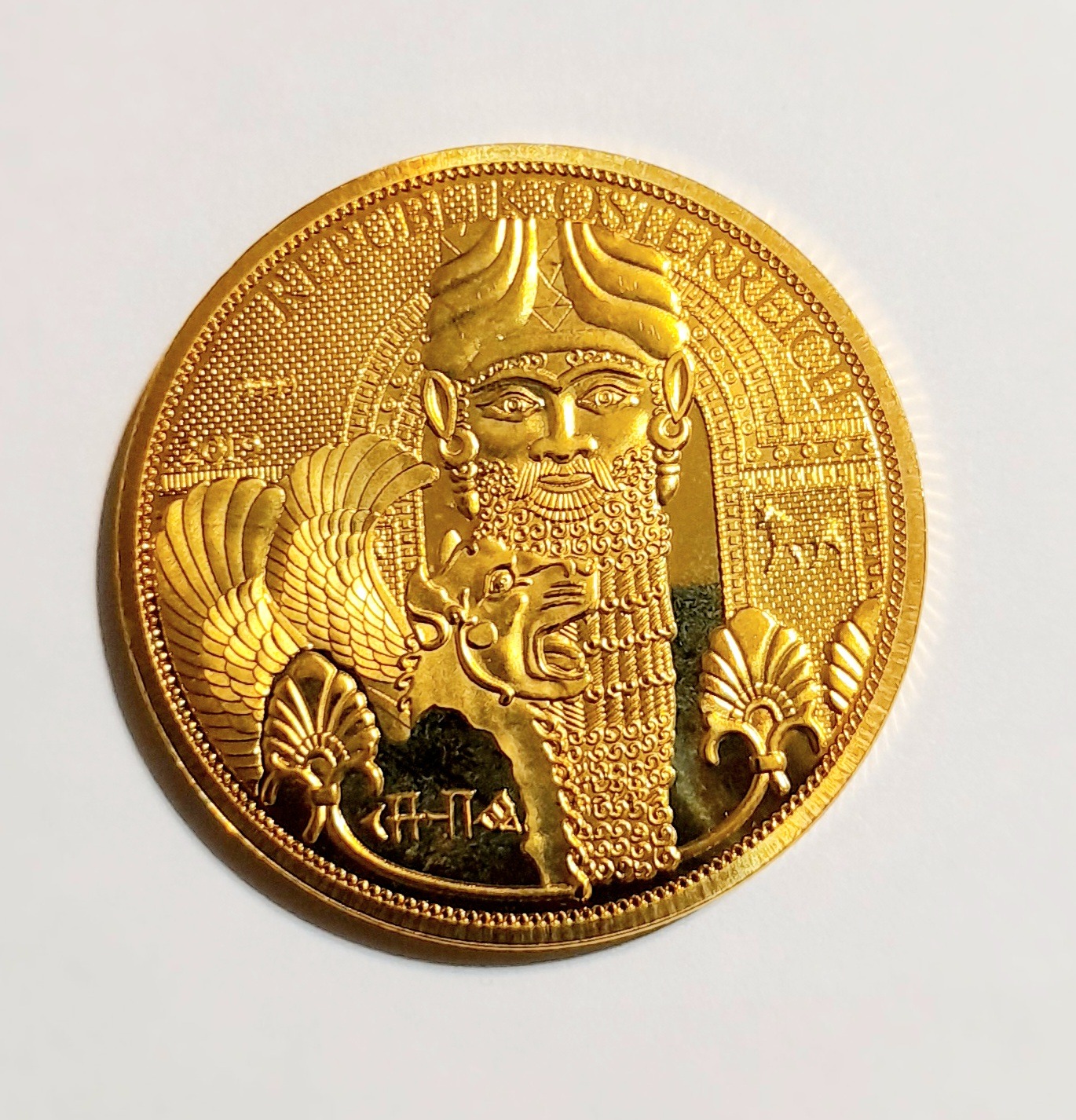 مدال روکش آبطلا جمهوری اتریش با کپسول فابریک