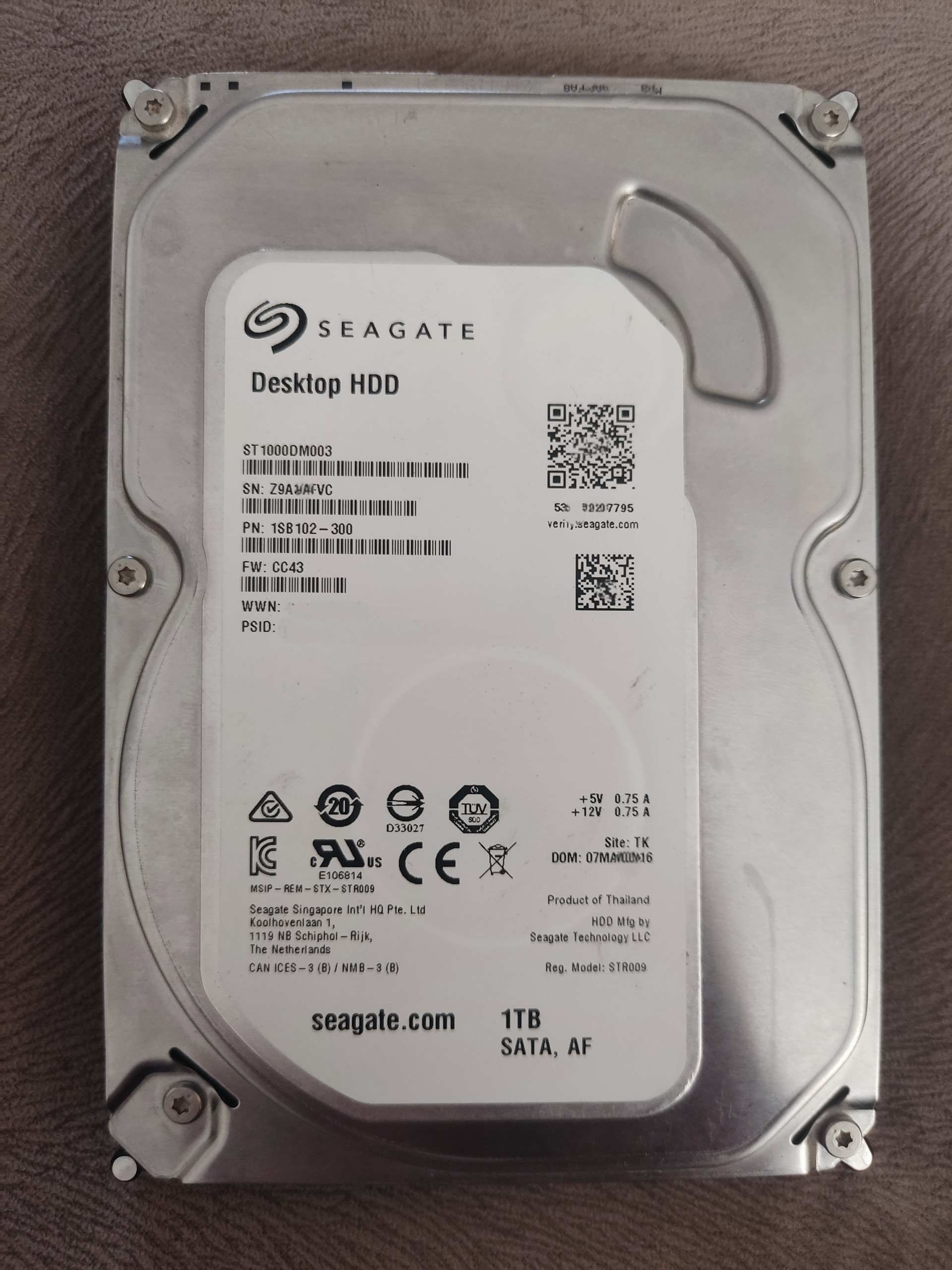 هارد HDD اینترنال