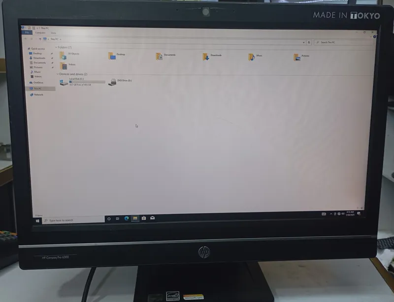 All in one HP 6300 pro