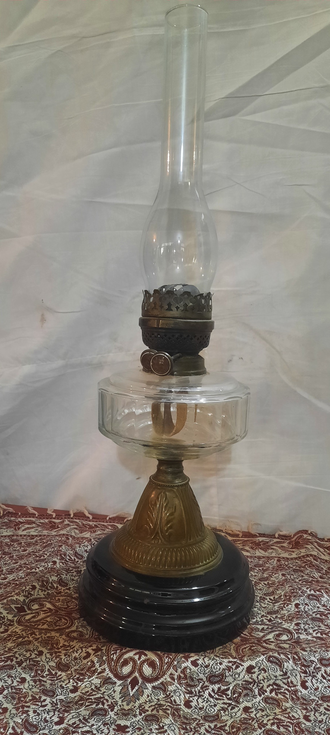چراغ فیتله قدیمی و کمیاب.آلمانی