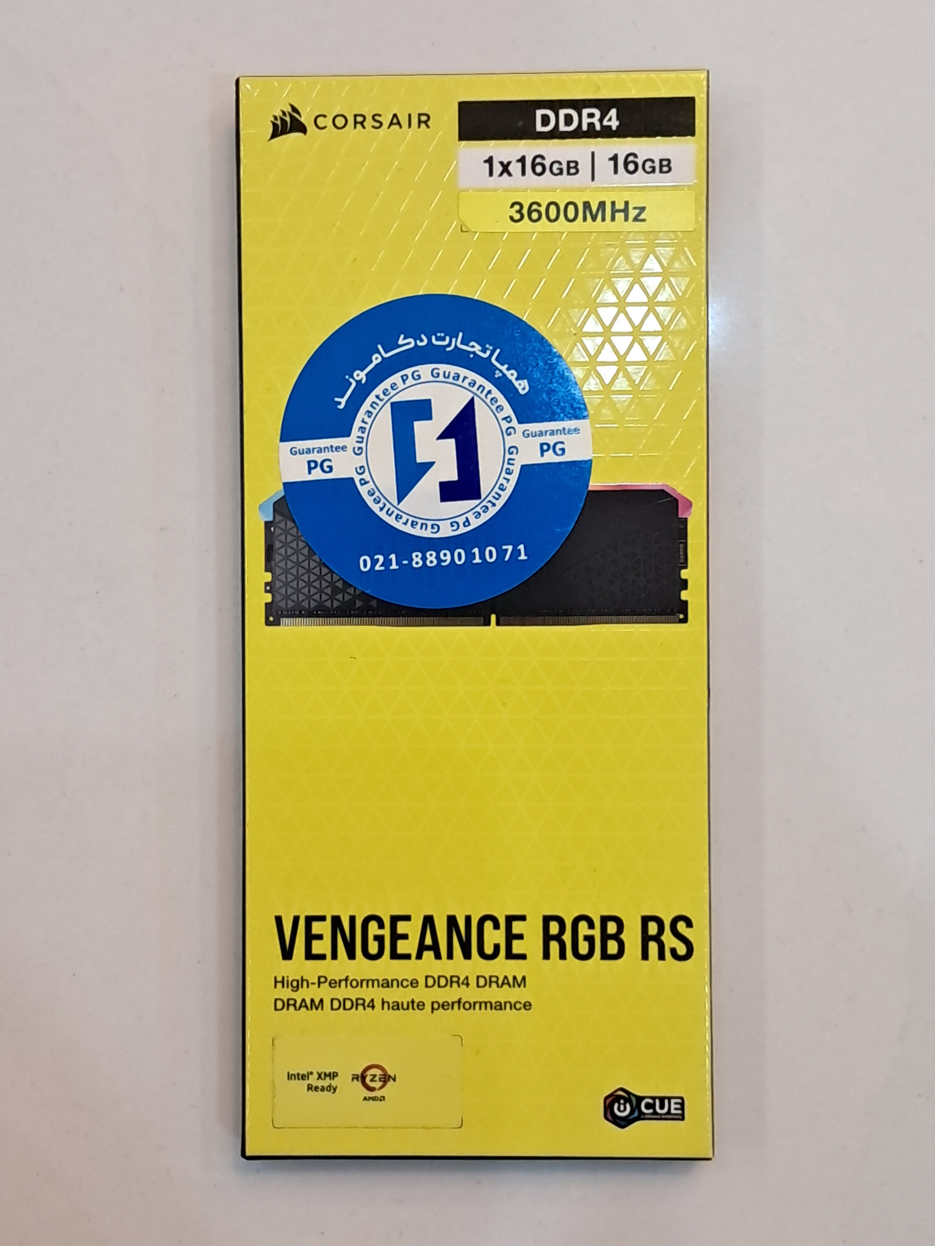 رم DDR4 کورسیر VENGEANCE RGB RS
