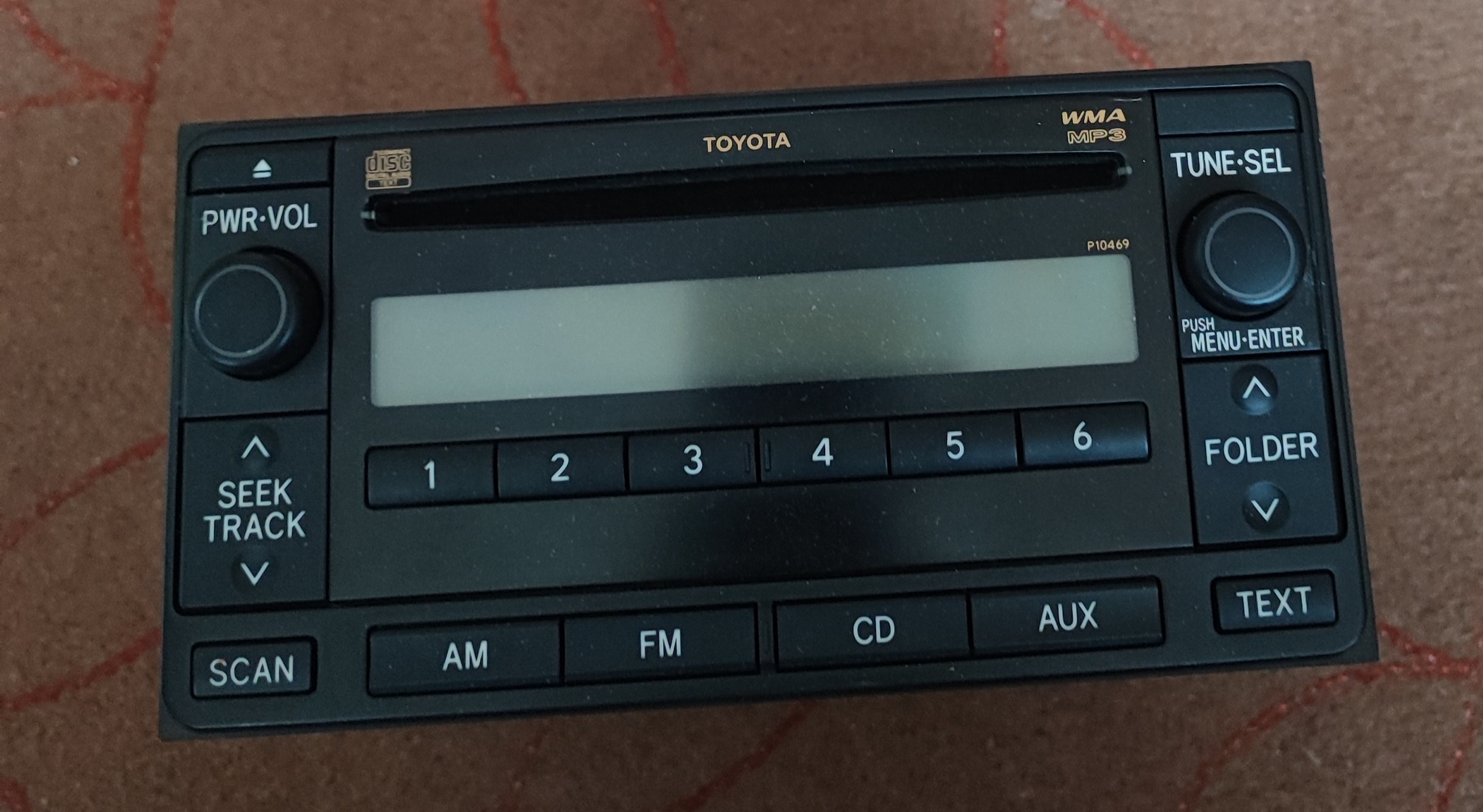 ضبط تویوتا اصل ژاپن mp3