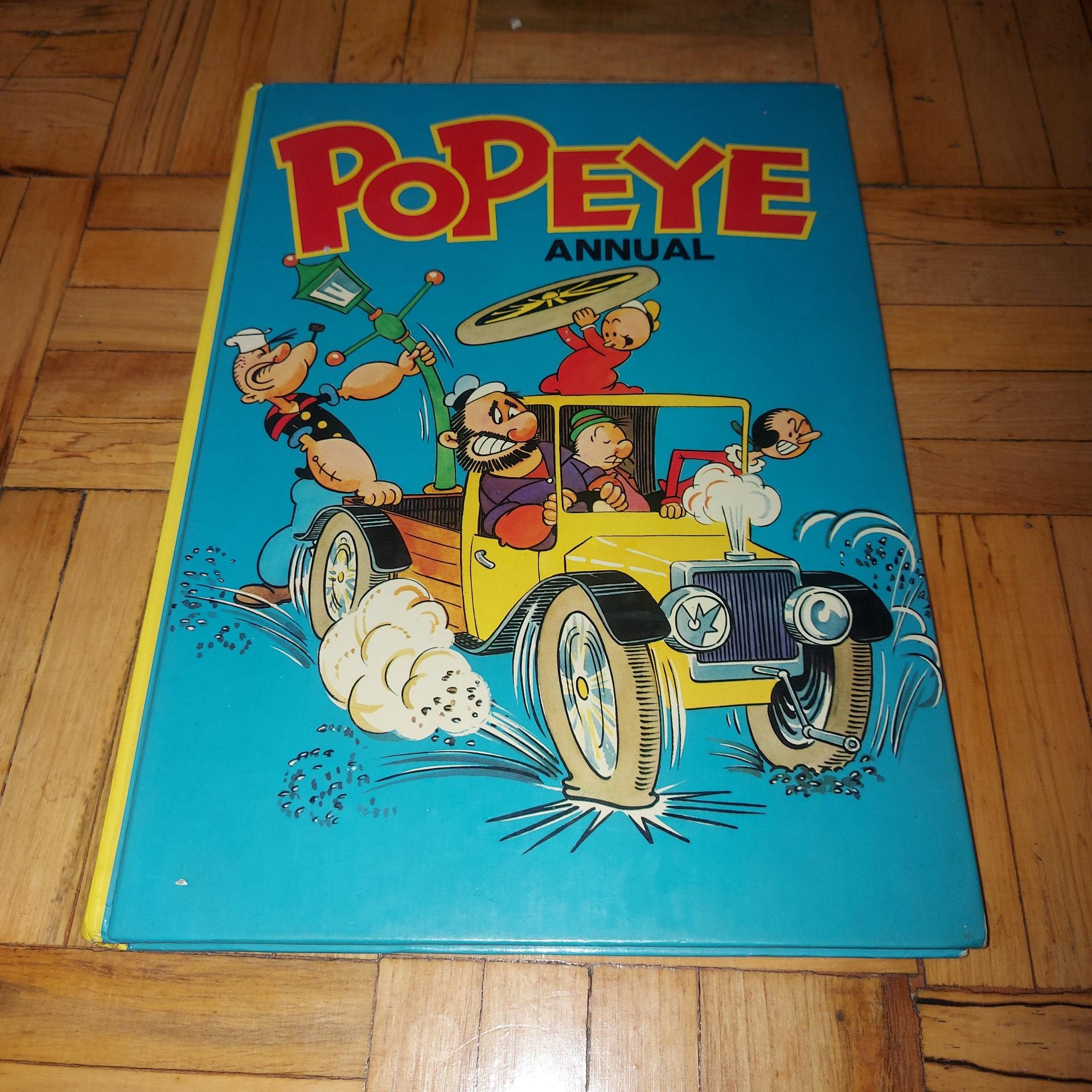 کتاب کمیک popeye , چاپ 1974