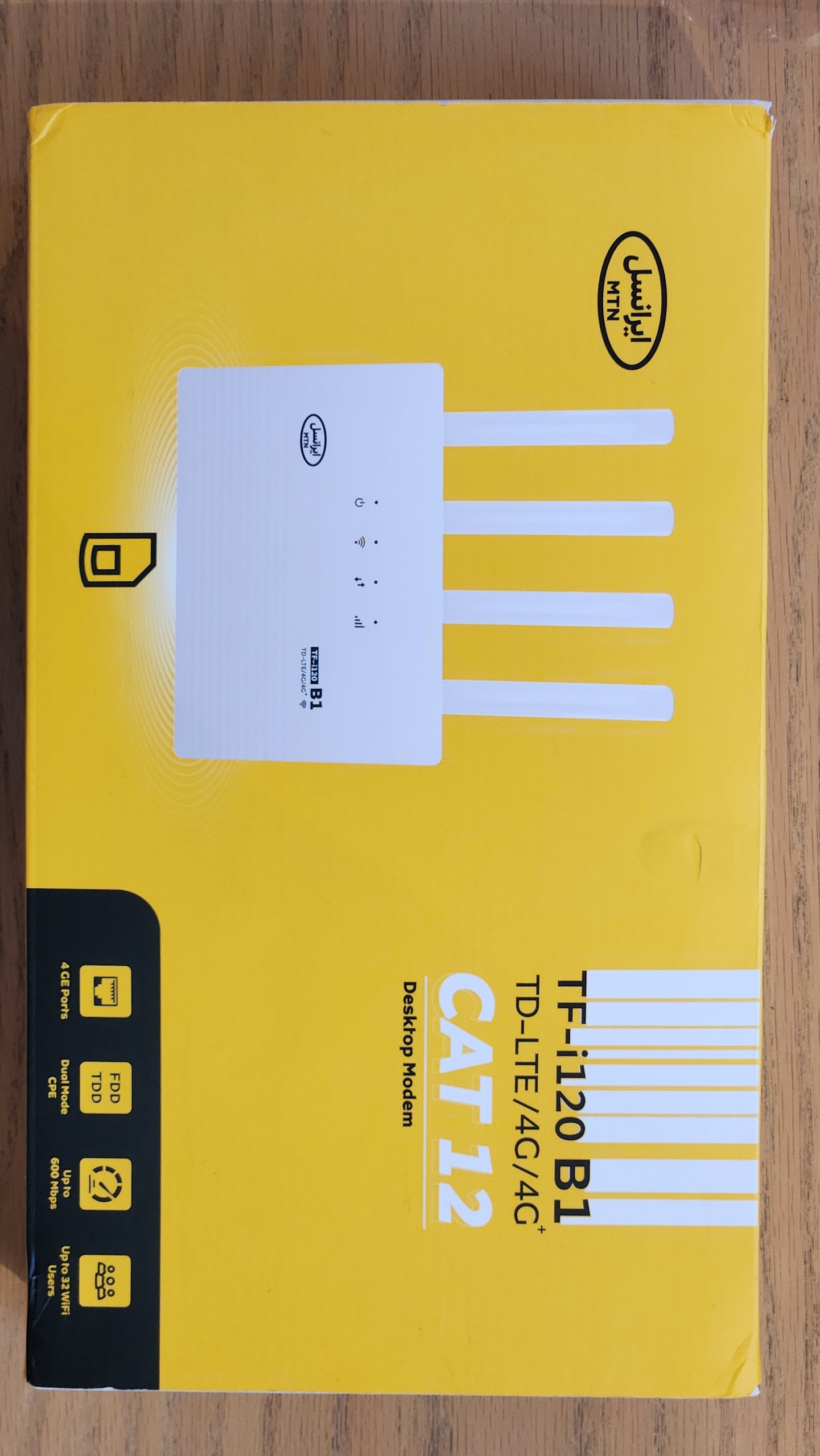 مودم TD-LTE ایرانسل