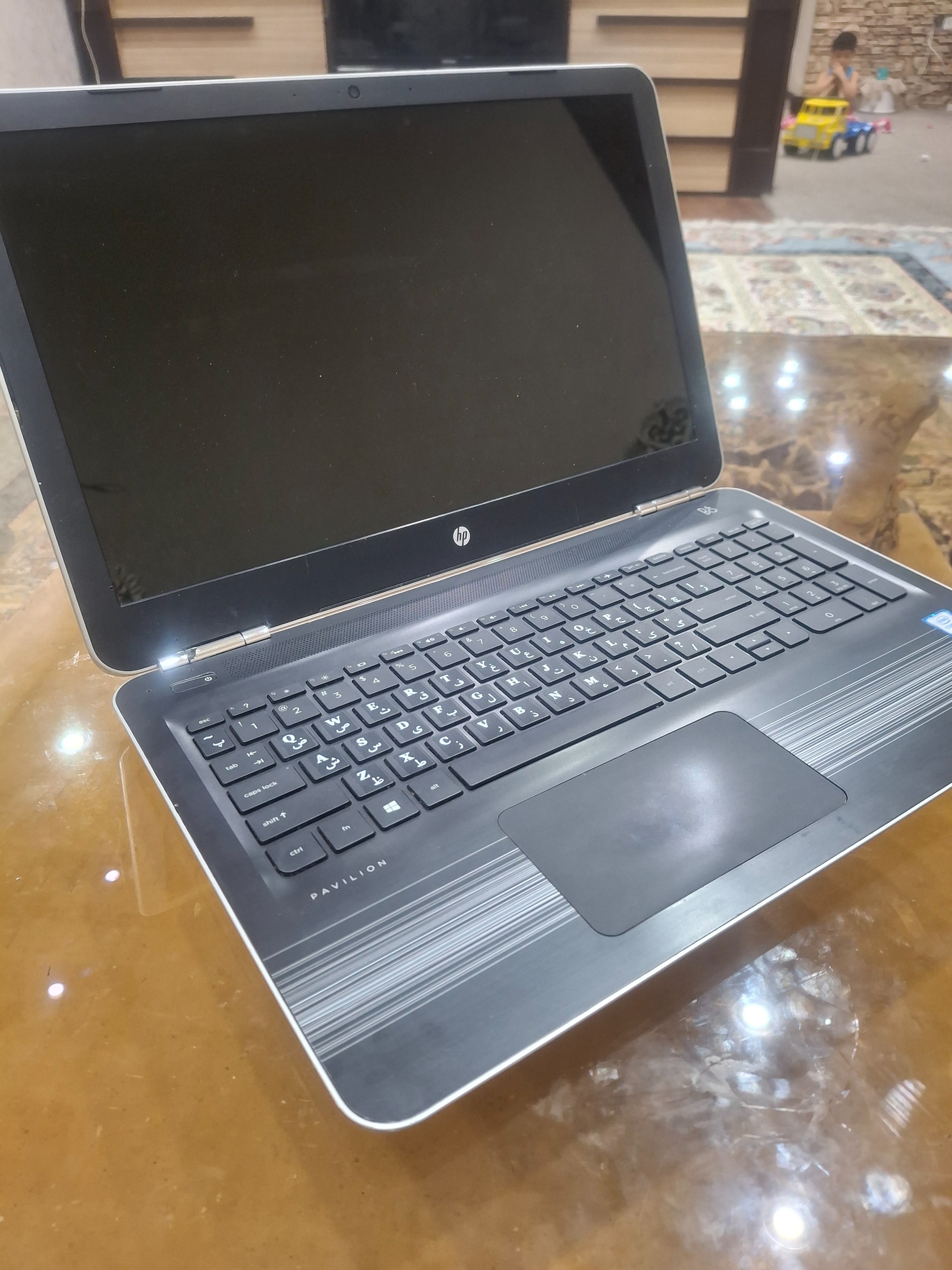 لپ تاپ hp i7 رم 16 گیگ ddr4