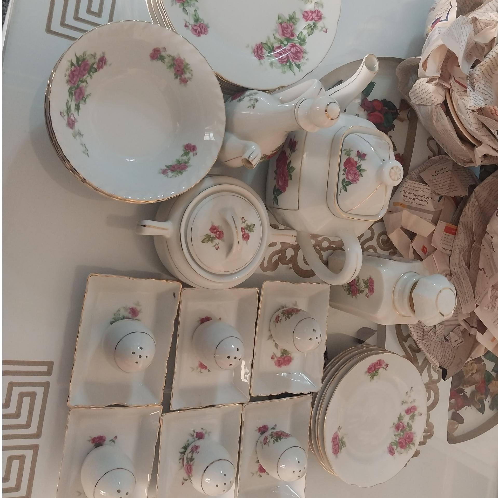 چایدان گل آب پاش و قوری کتابی مارک ژاپن
