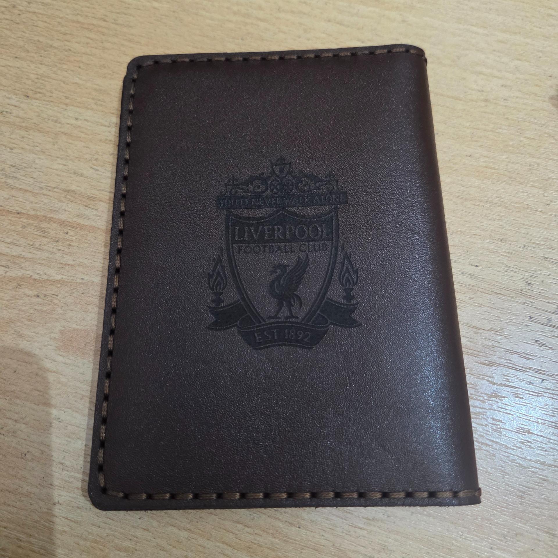 کیف مدارک لیورپول چرم ودستدوز قهوه ای کد FCL02