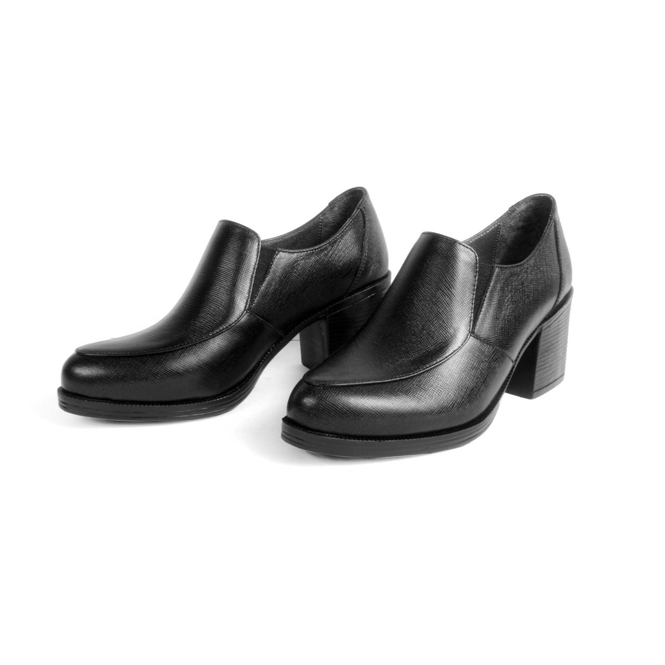 کفش زنانه پاشنه دار چرم طبیعی سایز 39 مدل SH16139