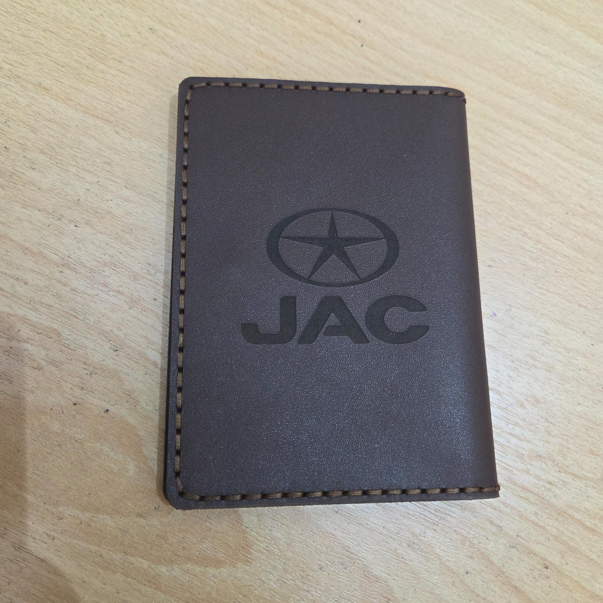 کیف مدارک چرم طبیعی جک قهوه ای کد KM013