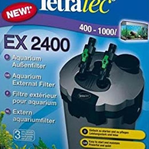 فیلتر سطلی تترا EX-2400 با مدیا و متعلقات اصلی