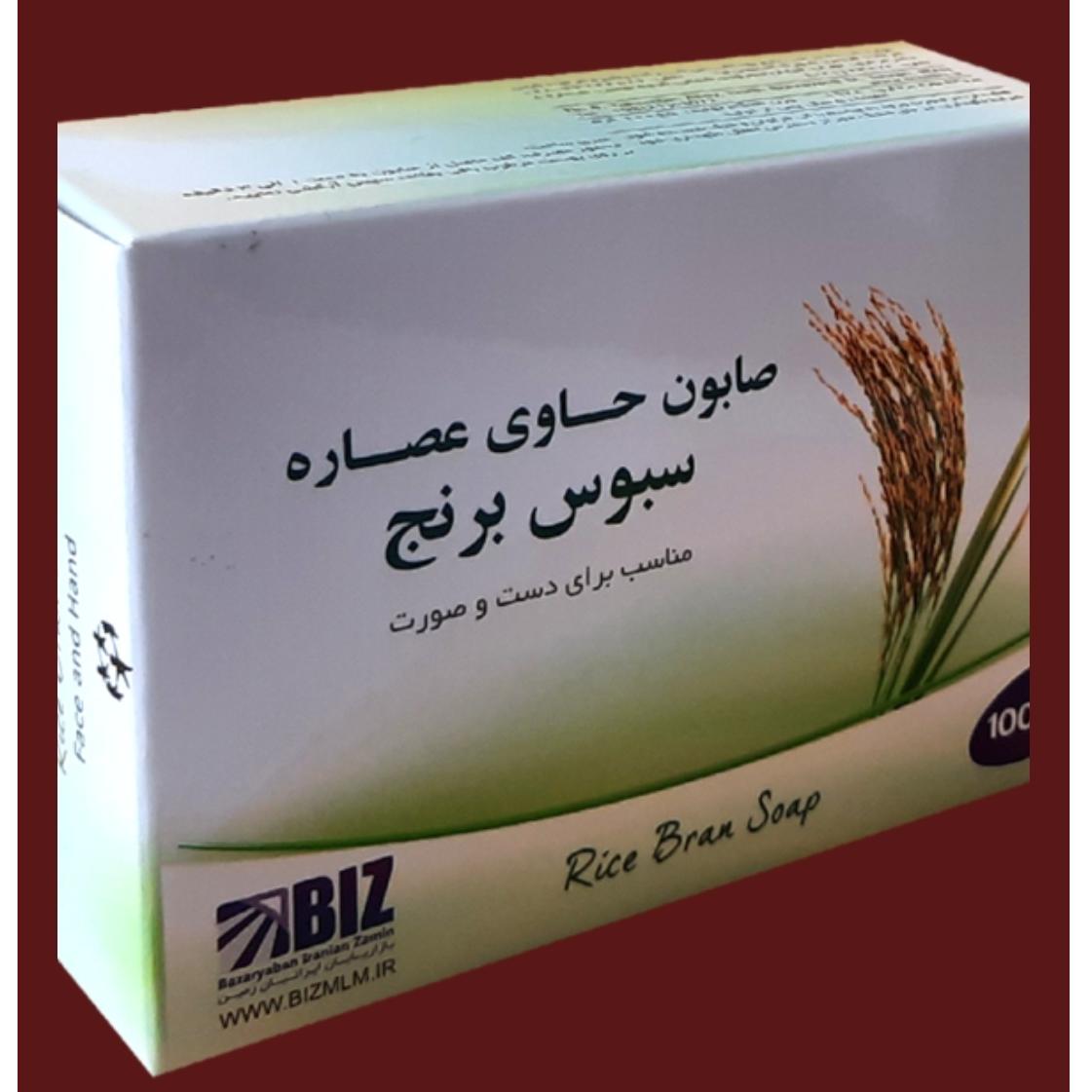 صابون سبوس برنج پک 3 عددی