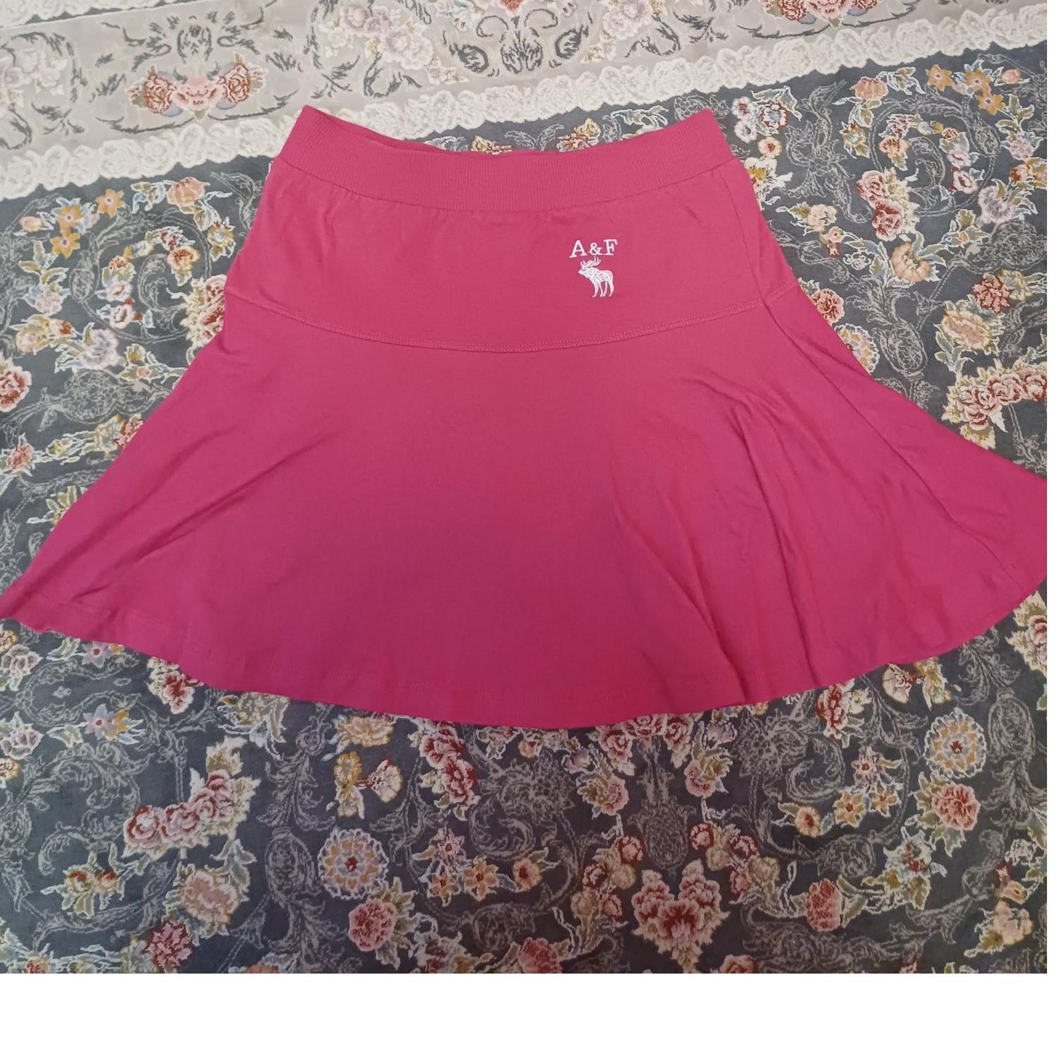 دامن شورتک دار صورتی سرخابی