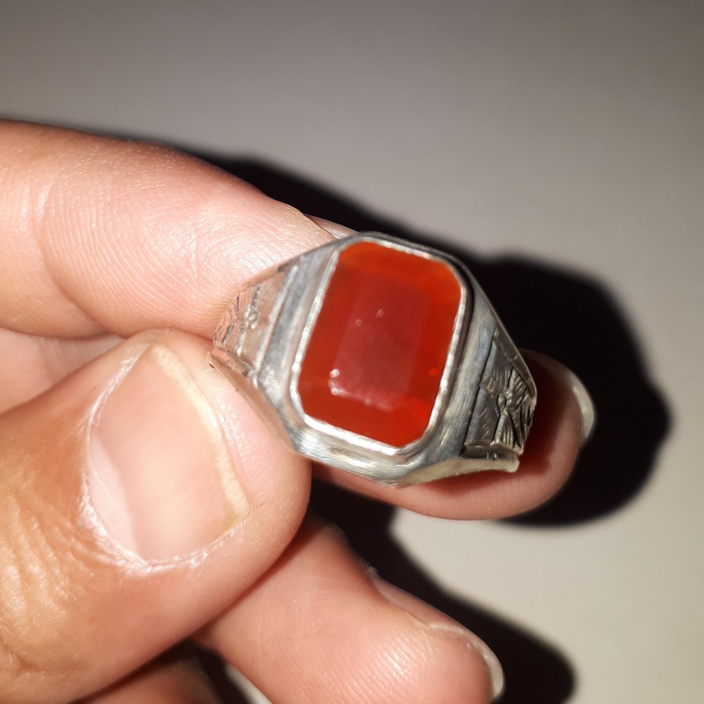 انگشتر نقره سنتی