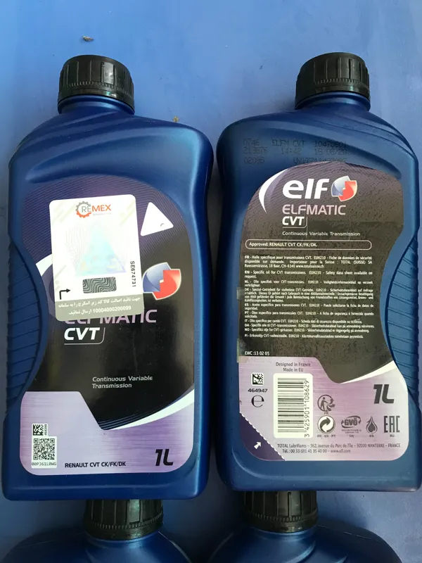 روغن گیربکس اتوماتیک cvt ELF اصلی (6عددی)