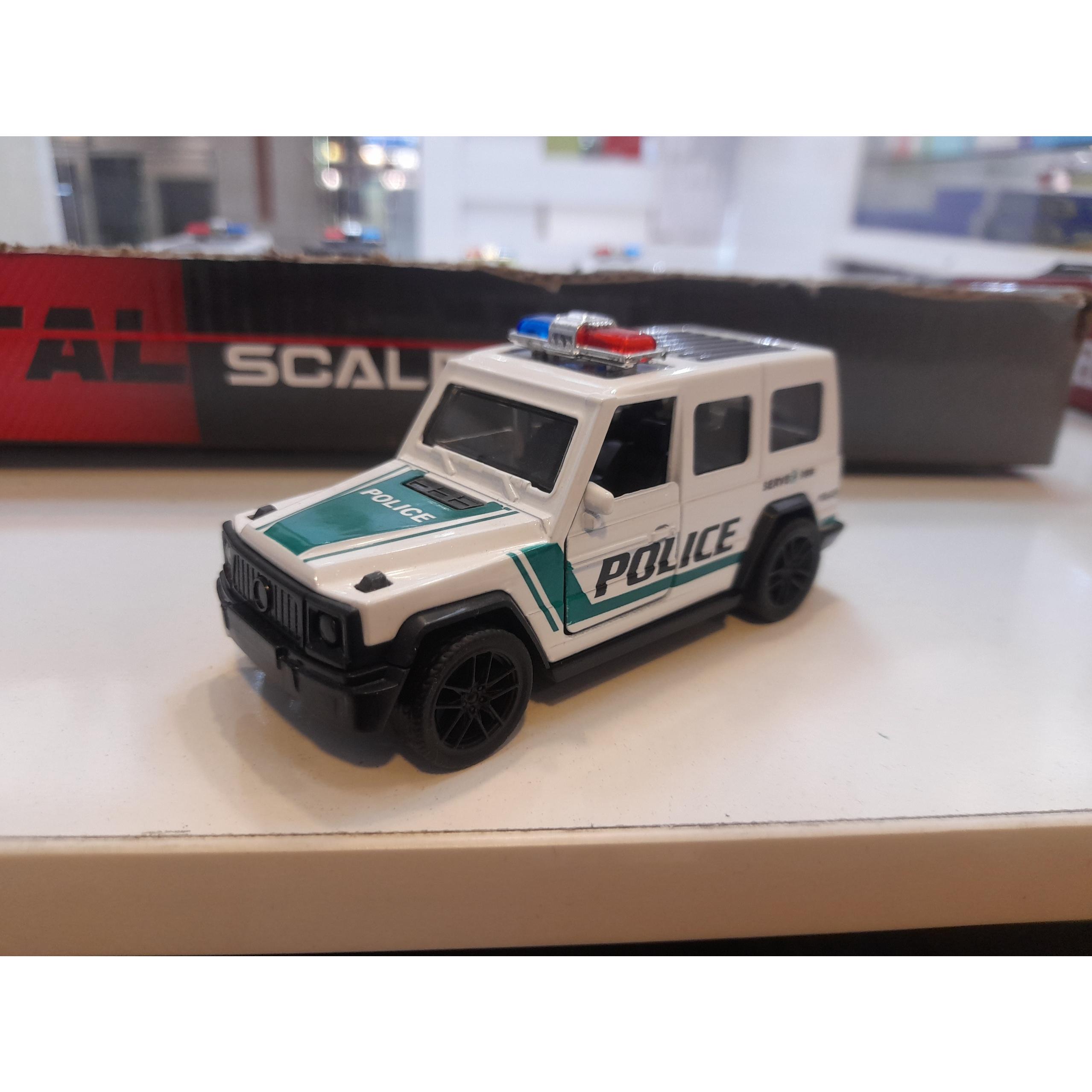 ماکت ماشین فلزی پلیس بنز G-Class