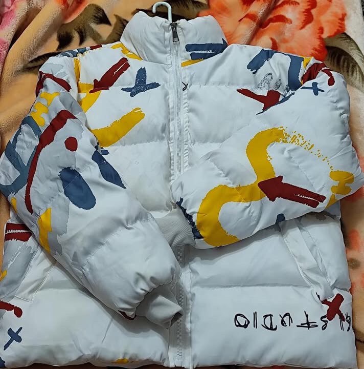 کاپشن باکسی پفکی مردانه سایز بزرگ