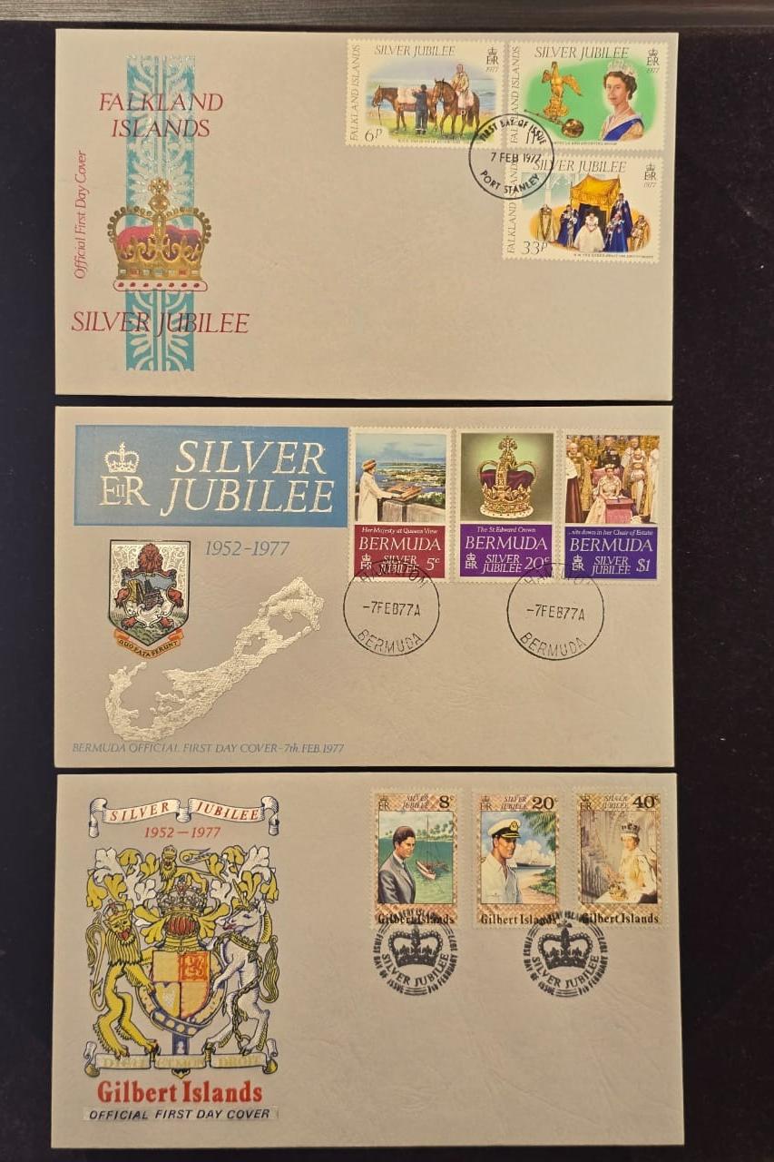 پاکت مهر روز سلطنتی انگلستان